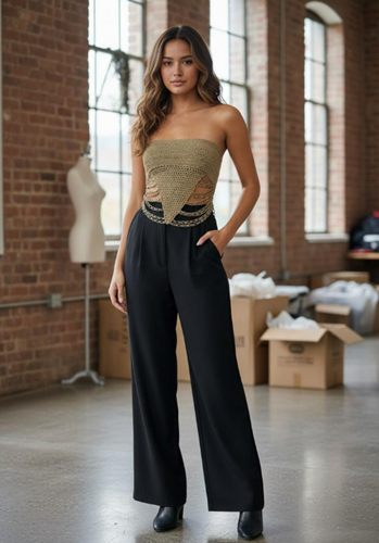 Fi Fashion Moda el örgü büstiyer sütyen 12