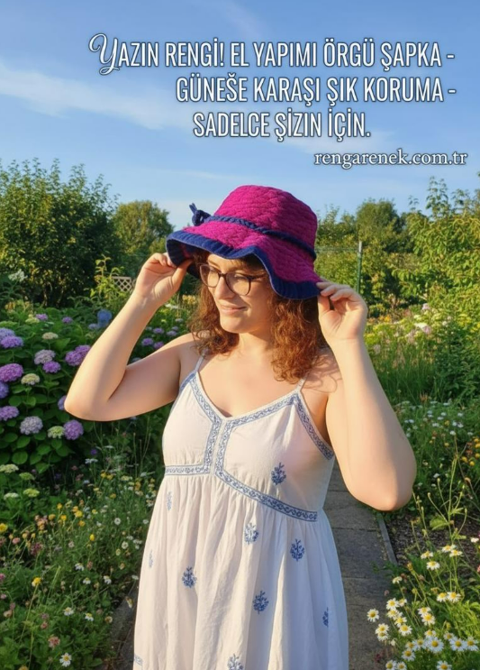 Fi Fashion El Örgü Şapka